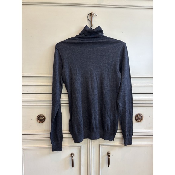 Ralph Lauren Purple Label‎ Gray Turtleneck Cashmere Sweater Small Made Italy NWT - Picture 4 of 10